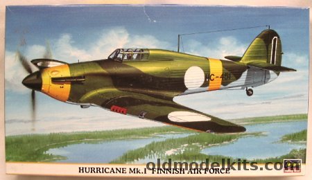 Hasegawa 1/72 Hawker Hurricane Mk.I Finnish Air Force, AP140 plastic model kit